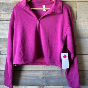 Yogalicious Softlite Scuba Delilah Half Zip